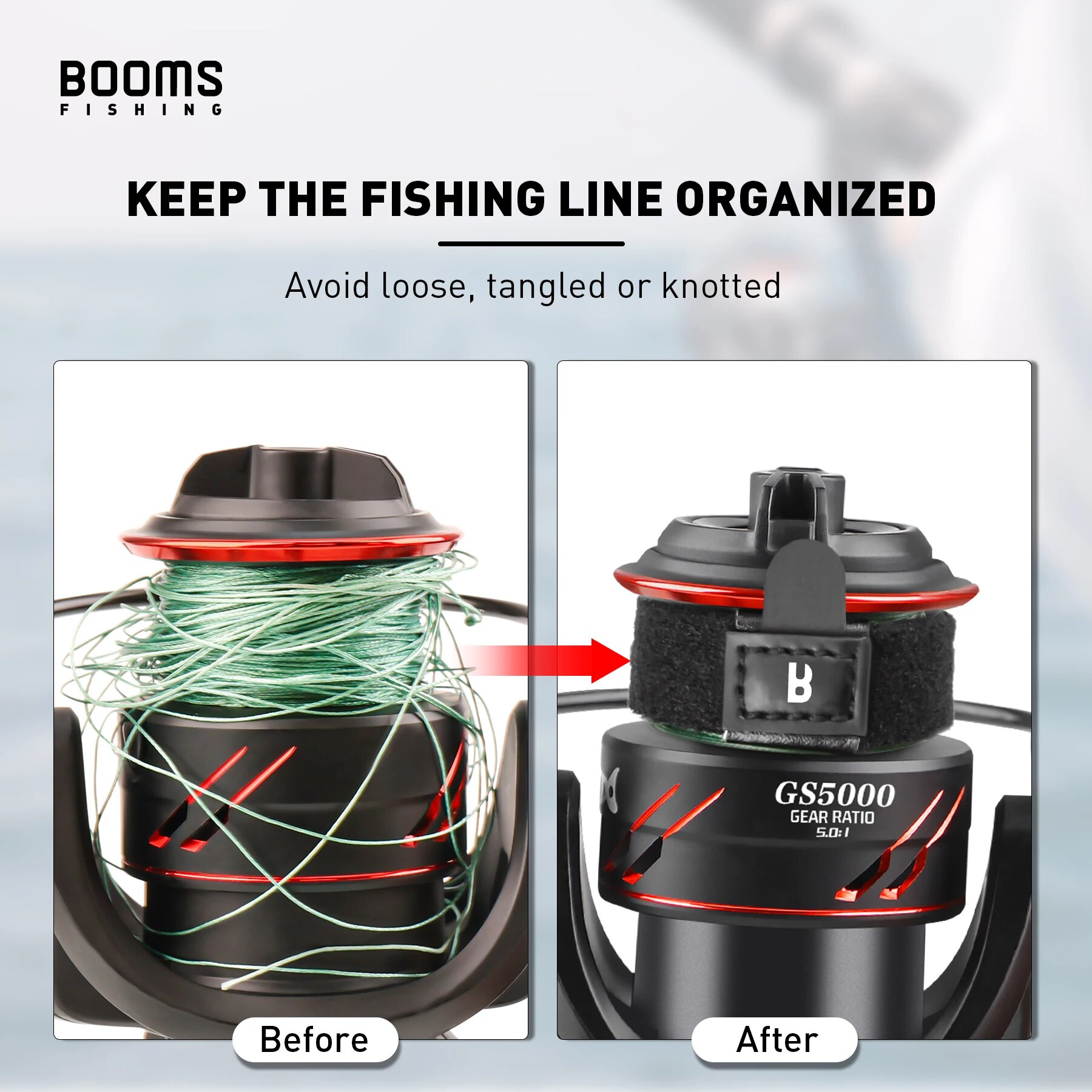 Booms Pesca Spinning Reel Prot - Fishing Line Spool avaliação e preço